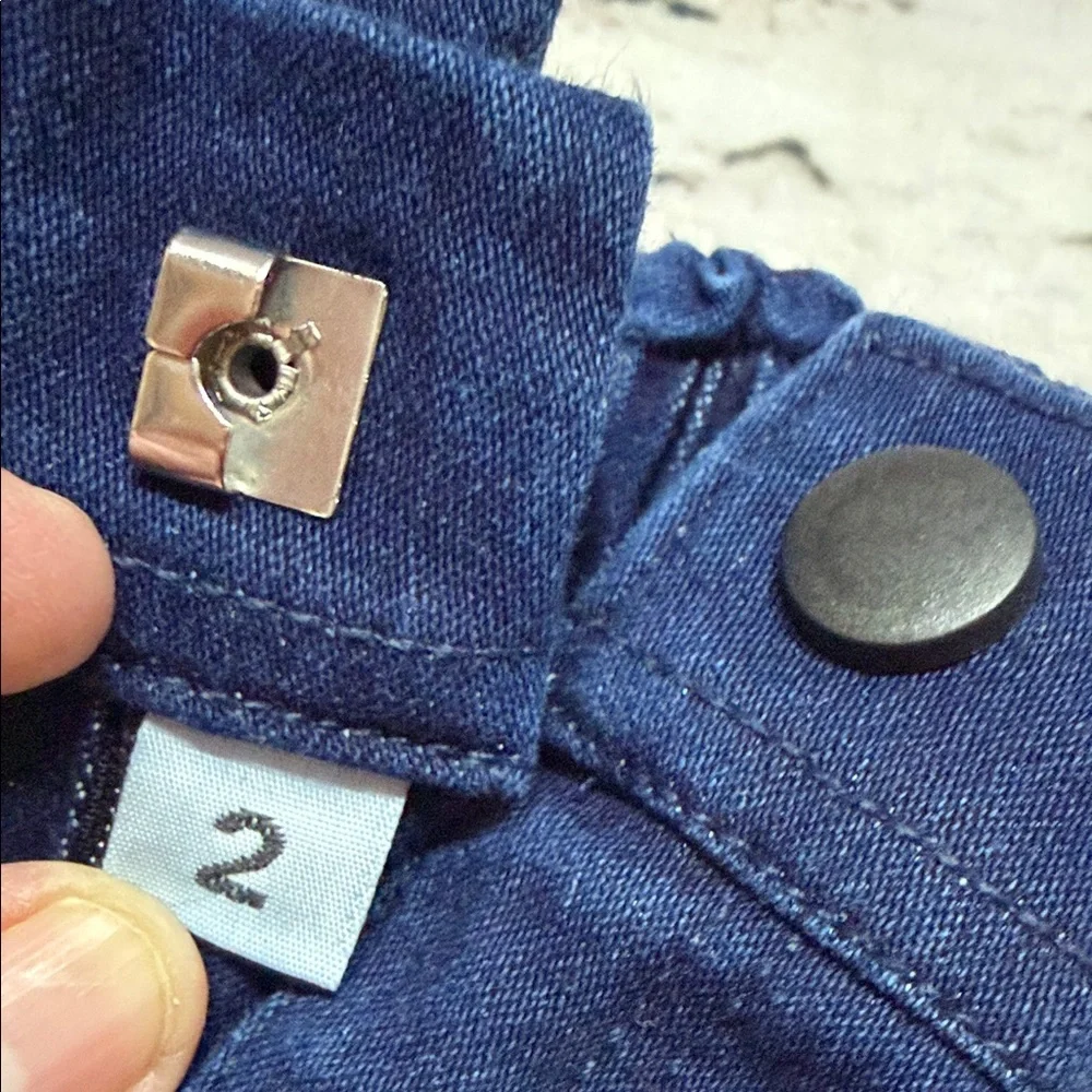 MHI Dark Blue Kids Stretch‎ Denim Jogger Pants